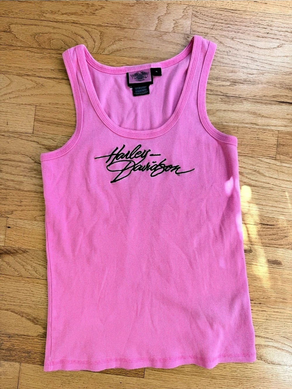 Harley Davidson Pink Tank Top Size XL